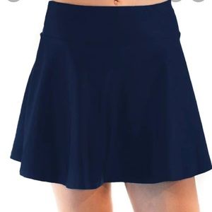 NWT MODLI Navy Flowy Swim Skort Size XL